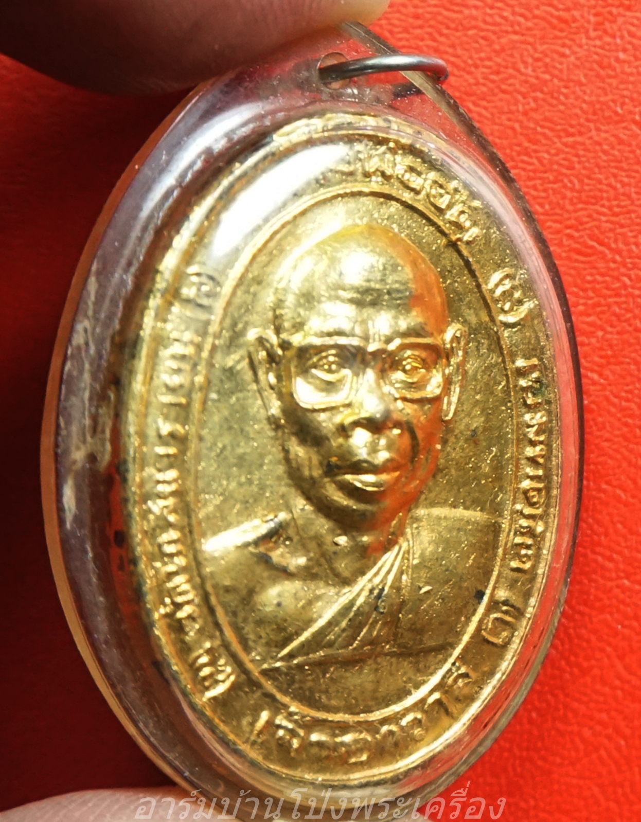 หลวงพ่ออ๊ด วัดโกสินารายน์ ปี๒๕๑๔ ตัดหู เลี่ยมเดิมจากวัด แจกกรรมการ(องค์ที่2)