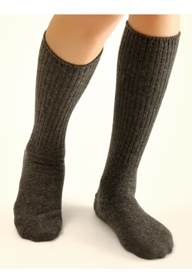 ถุงเท้า lamb wool เปอร์เซ็นต์สูง ชนิดยาวถึงเข่า