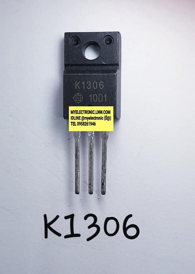 2SK1306ยี่ห้อHITACHIตัวถังTO220F/3ขาราคาตัวละบาท