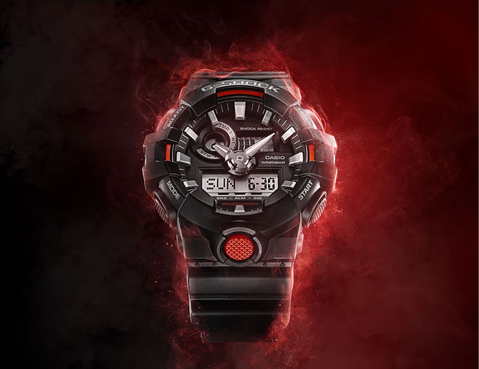 G-Shock ของใหม่แท้100% รับประกัน 1 ปี GA-700-1ADR