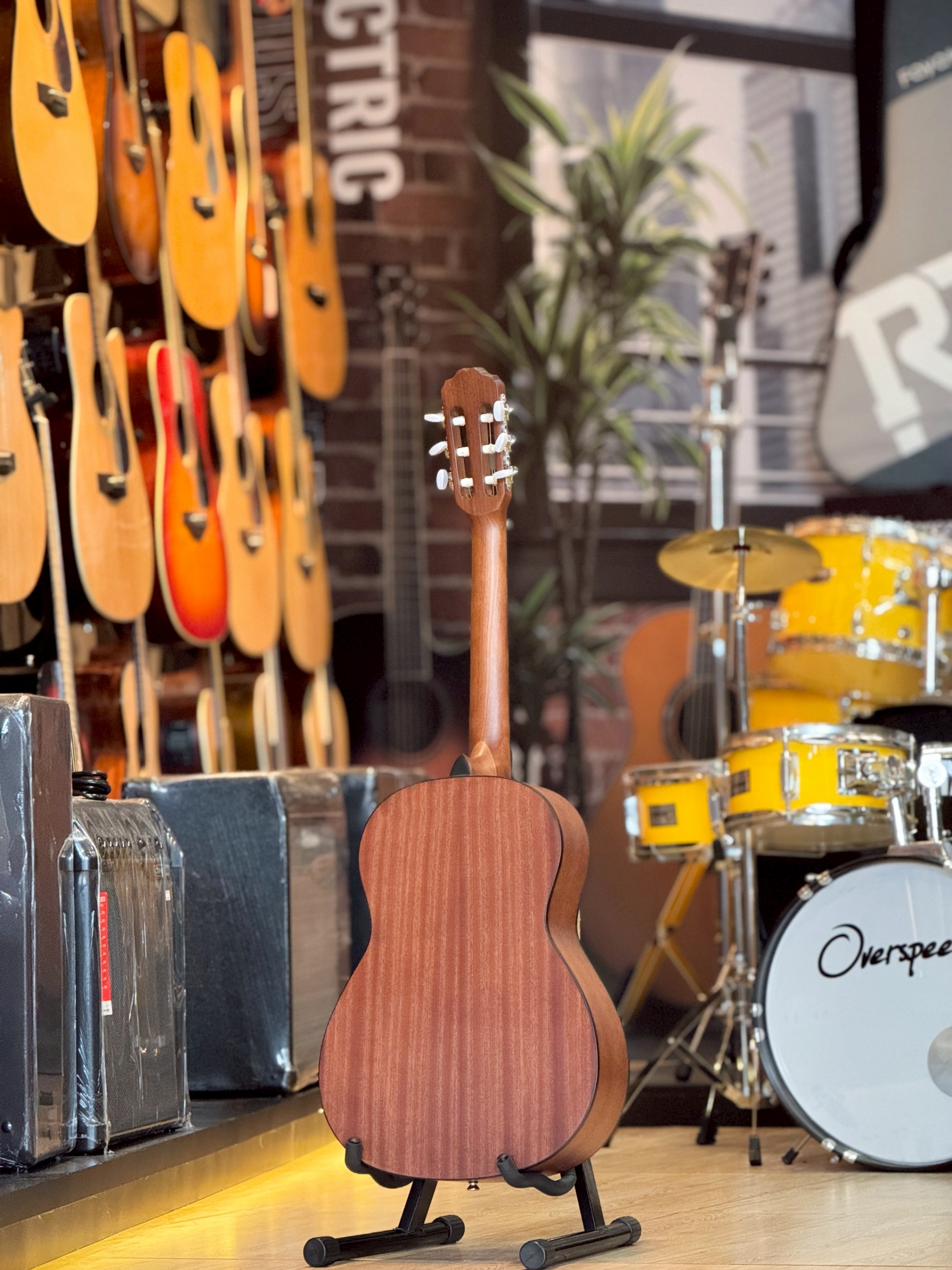 กีตาร์คลาสสิค Fender FA-25N 3/4 Size Nylon String มีเหล็กขันคอ พร้อม ประแจขันคอ