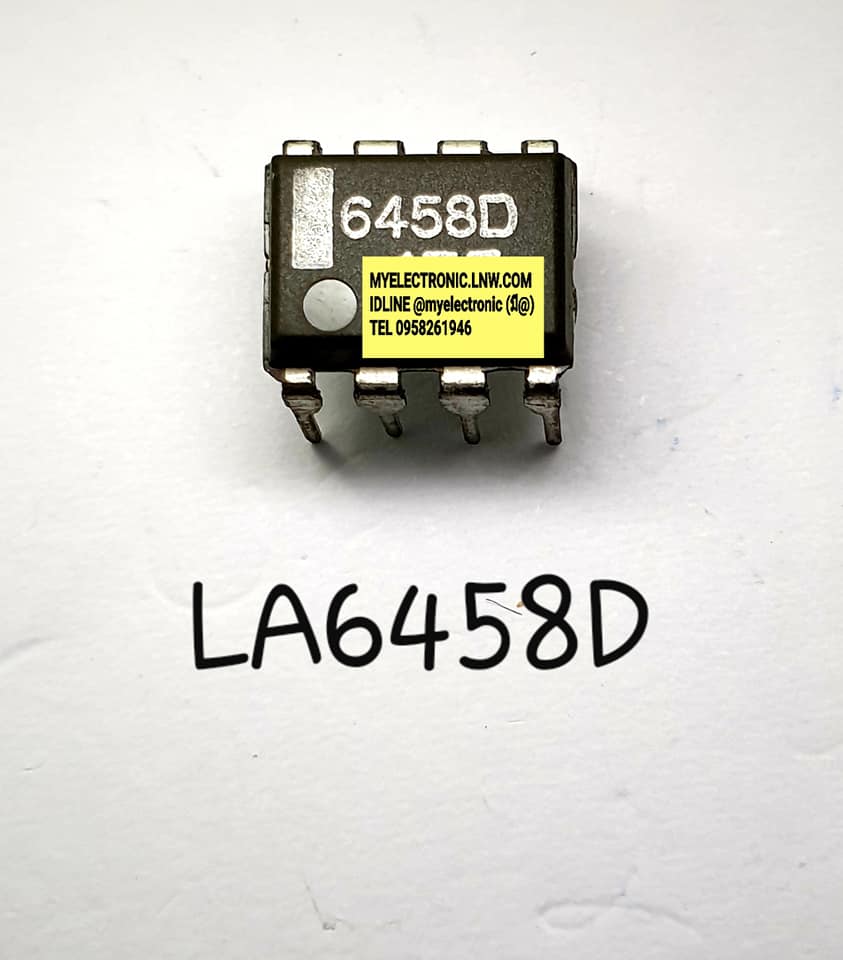 ICLA6458Dยี่ห้อตัวถังDIP8ขาราคาตัวละ