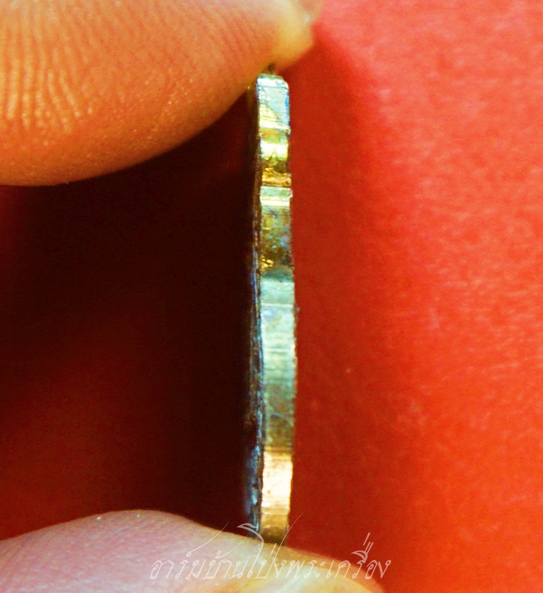 หลวงพ่อเปิ่น วัดบางพระ หลังนางกวัก ปี๒๕๕๔ เนื้อกะไหล่ทองลงยา(องค์ที่2)