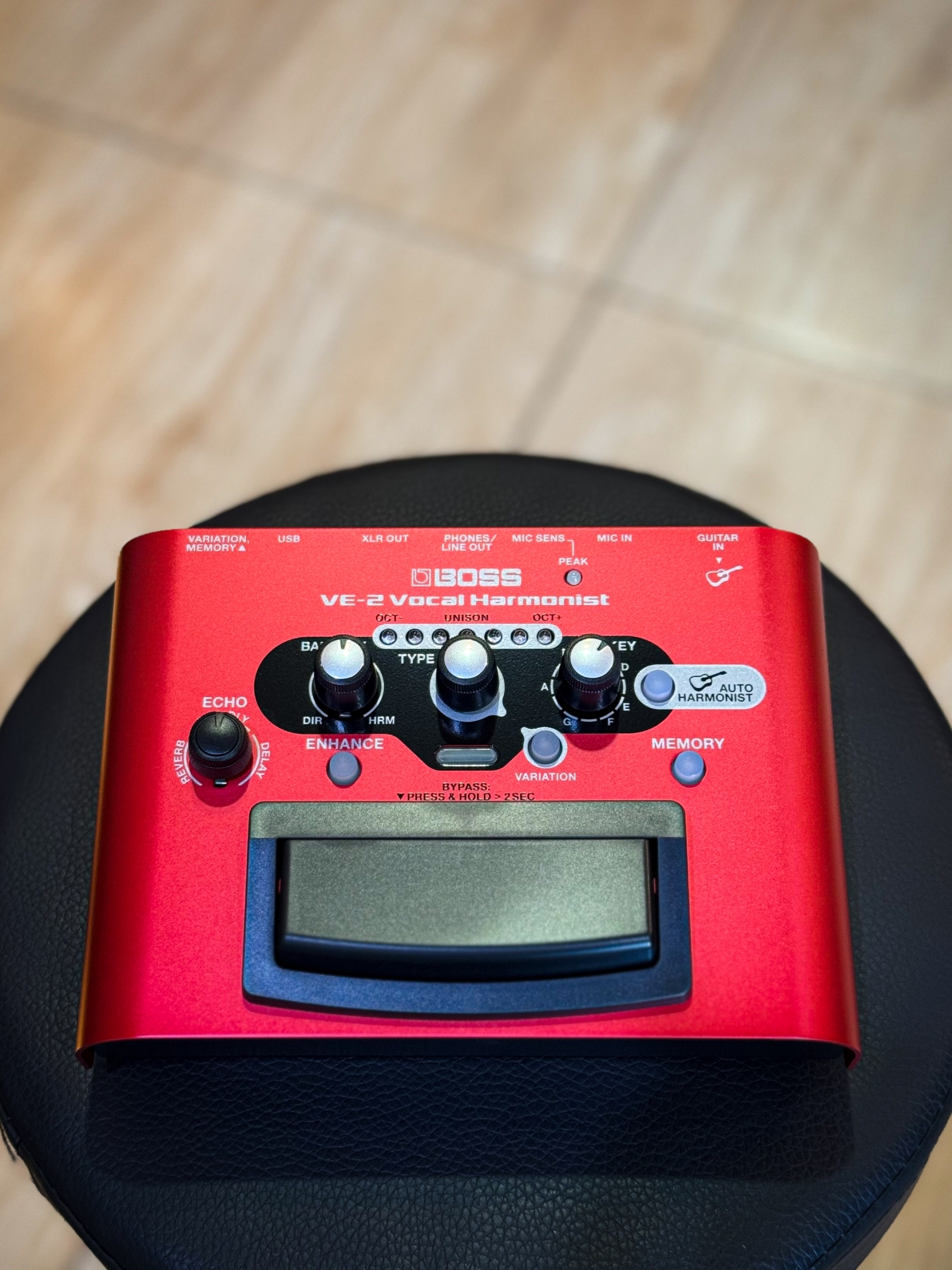 เอฟเฟคร้อง Boss VE-2 Vocal Harmonist ใช้แบตเตอร์รี่ได้ ช่วยประสานเสียงกับนักร้อง - [ประกันศูนย์1ปี]