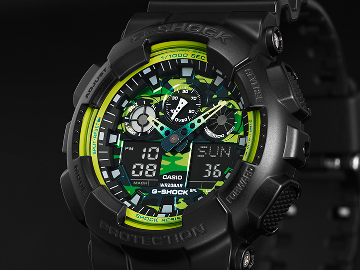 G-Shock ของใหม่แท้100% รับประกัน 1 ปี GA-100LY-1ADR