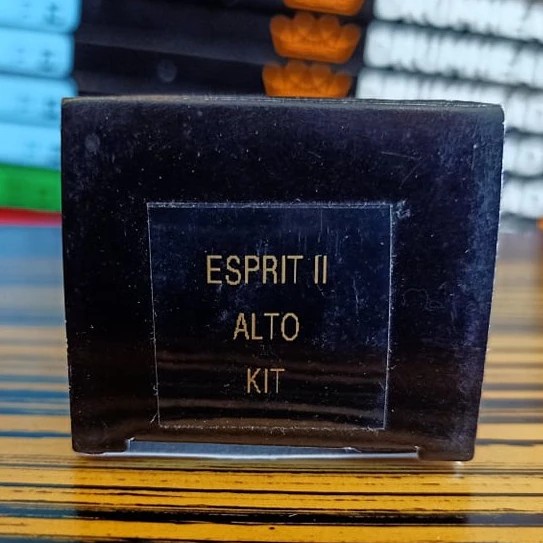 Bari Esprit II Alto Kit Saxophone Mouthpieces ปากเป่าแซ็กโซโฟนอัลโต้ เมาท์อัลโตแซ็ก สีดำ พร้อมฝาครอบ แท้ USA