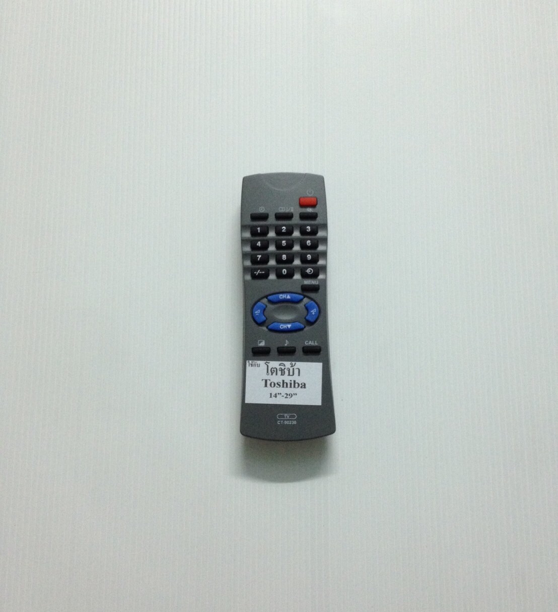 ​รีโมททีวีโตชิบ้าจอแบน Toshiba 90230