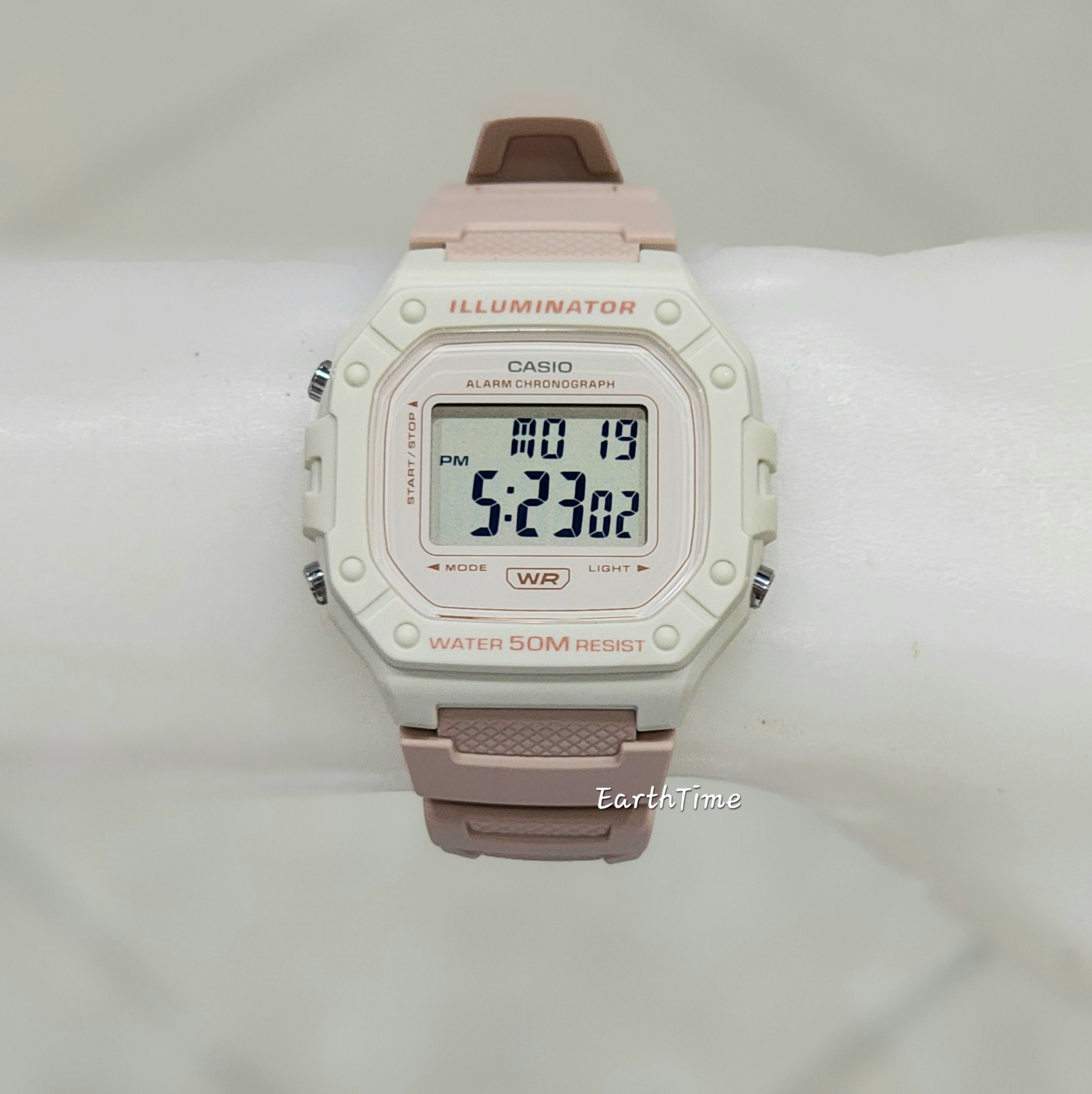 CASIO สายเรซิ่น รุ่น W-218HC-4A2V