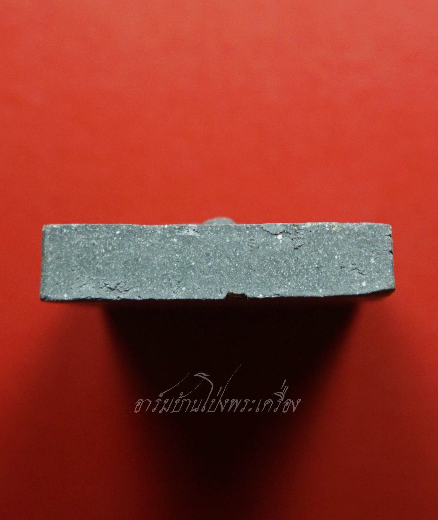 หลวงพ่อเปิ่น วัดบางพระ จ.นครปฐม ขี่เสือหลังยันต์ดำดื้อ เนื้อผงใบลาน(องค์ที่1)