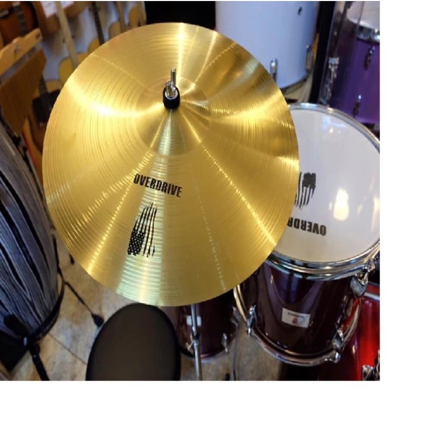 กลองชุด ยี่ห้อ OVERDRIVE สีน้ำเงิน