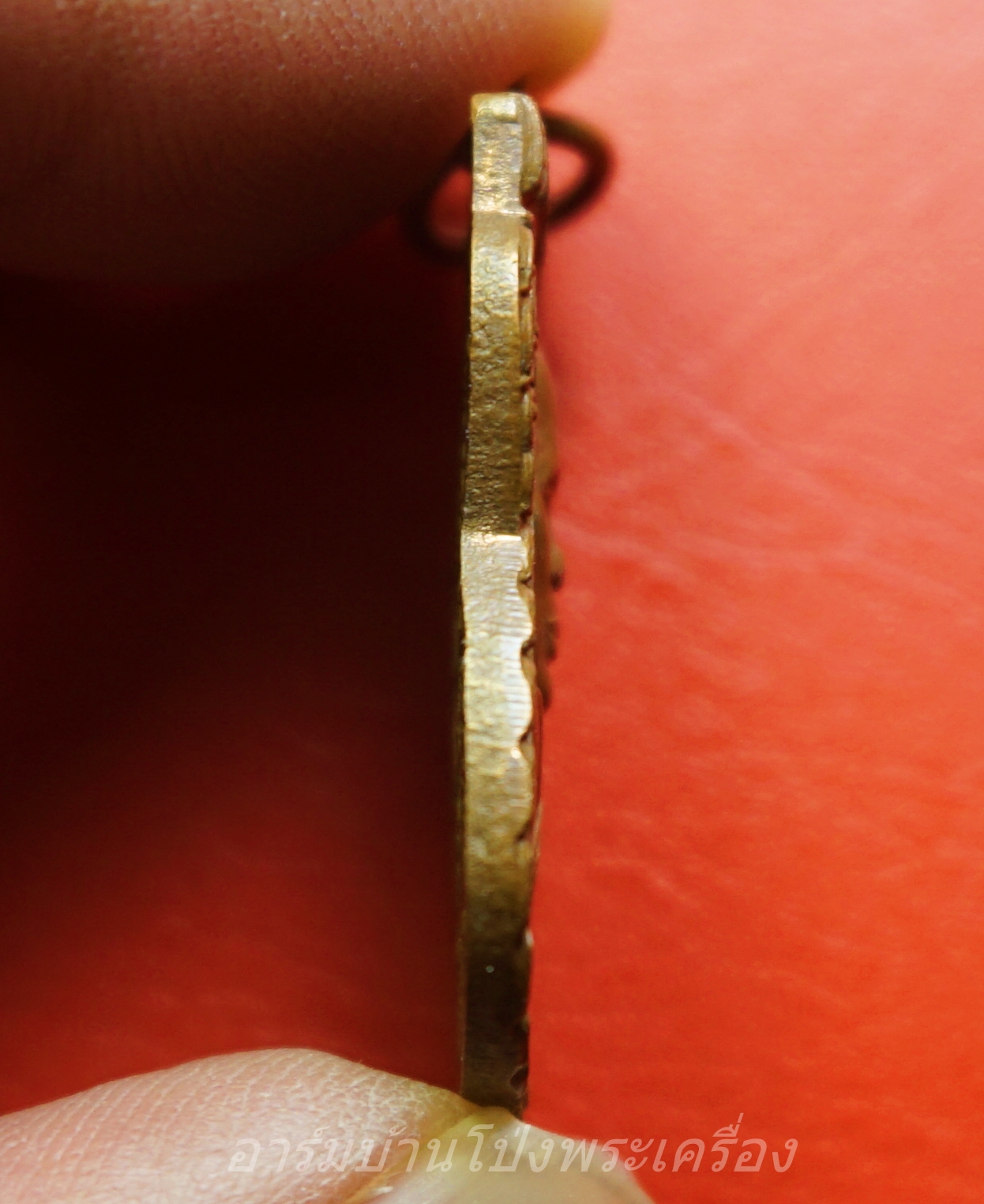 พระครสหุห์ผัด จิตฺตปณฺโณ วัดเขาชะงุ้ม รุ่น๑ ปี๒๕๓๘ เนื้อทองแดง เนื่องในงานยกชอฟ้าอุโบสถ(องค์ที่2)