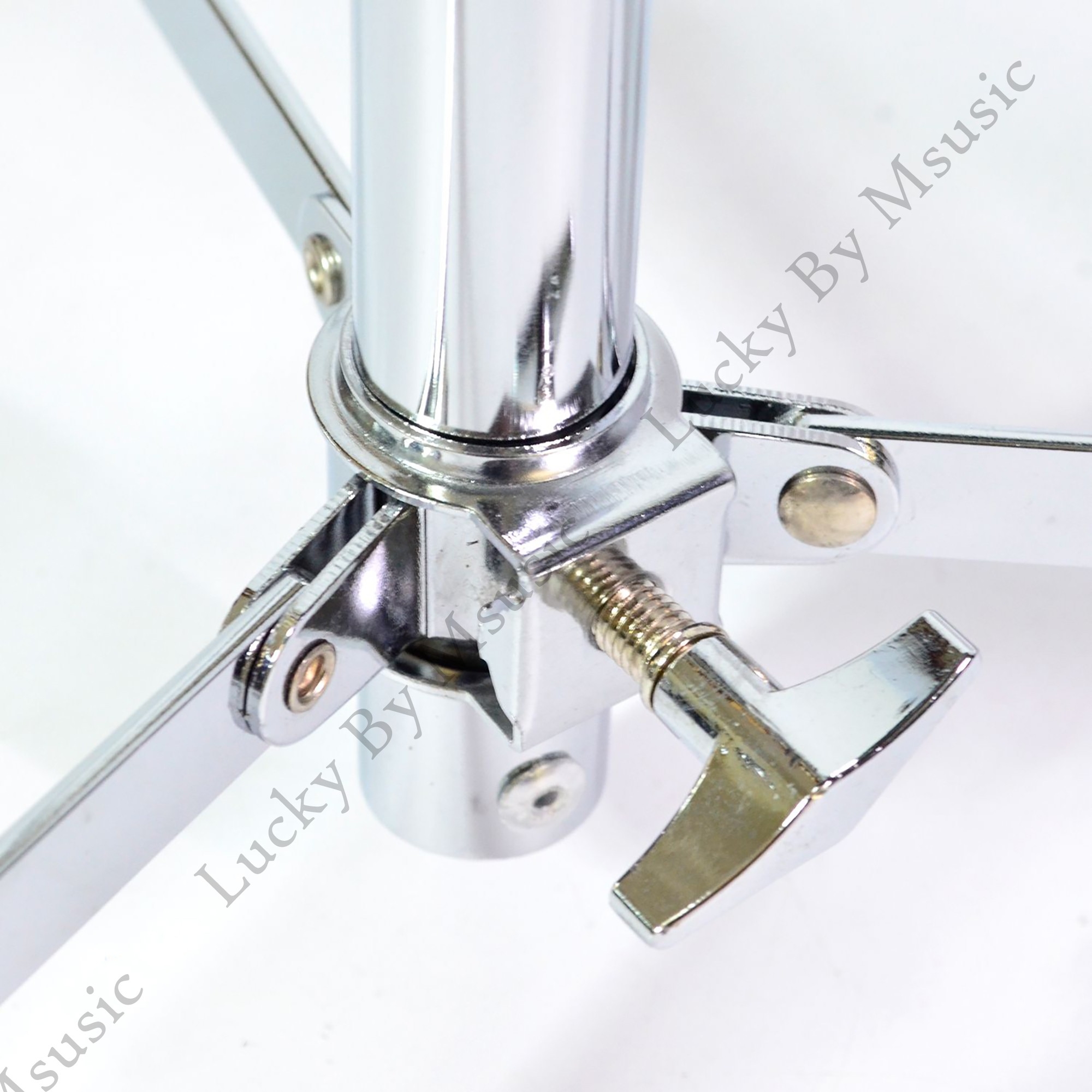 เก้าอี้กลอง Fortis รุ่น MT-200 เบาะกลม ขาโครเมียม ขาเดี่ยว ปรับระดับสูง-ต่ำได้