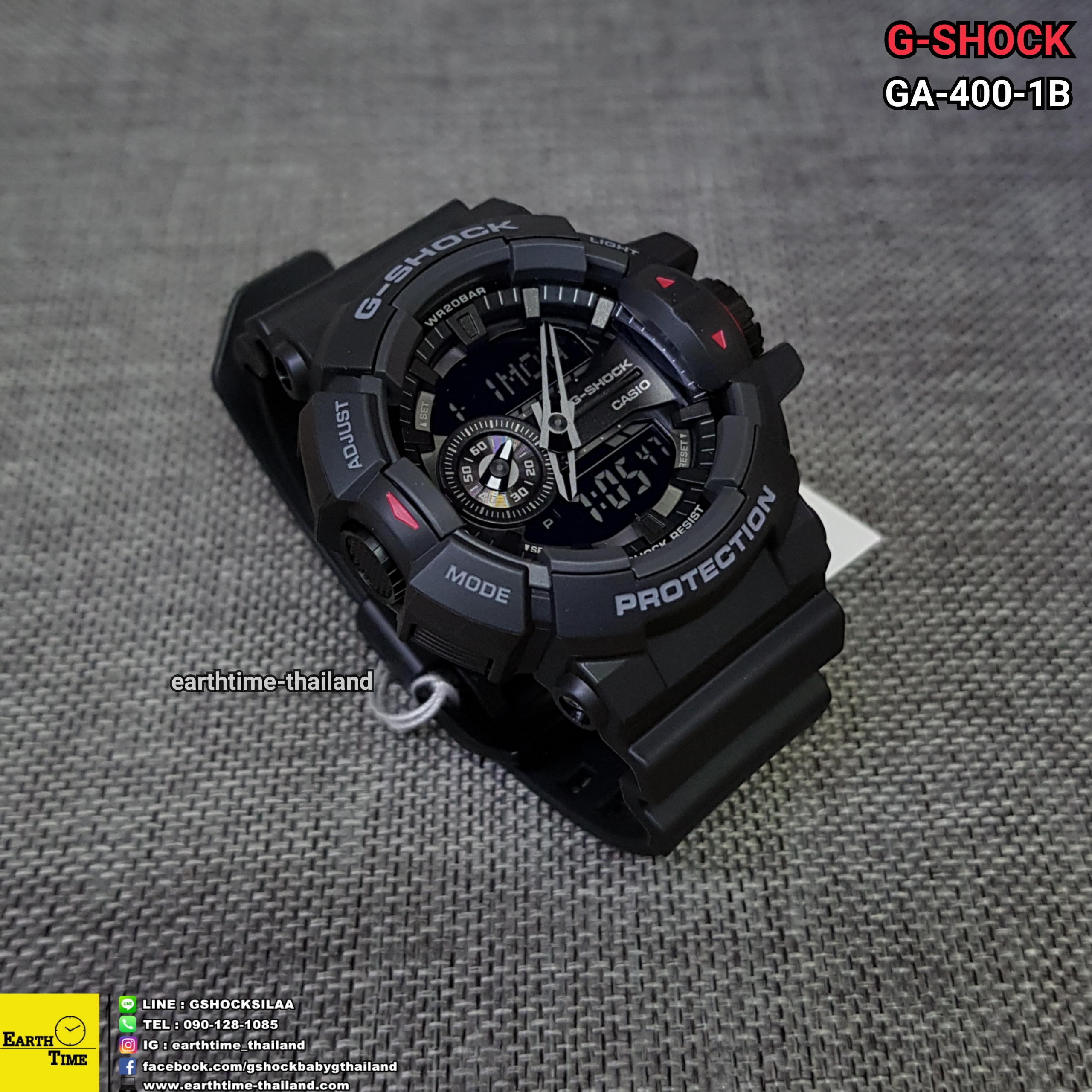 G-Shock ของใหม่แท้100% รับประกัน 1 ปี GA-400-1BDR