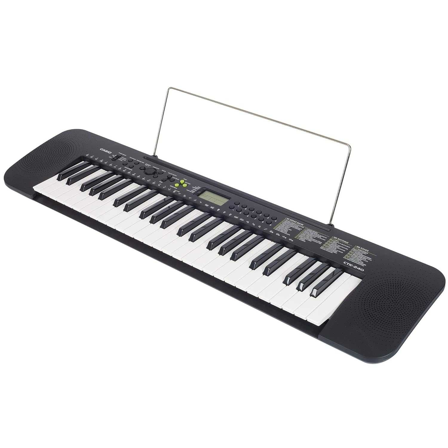 CASIO คีย์บอร์ด รุ่น CTK-240 คีย์บอร์ดไฟฟ้า มีขาตั้ง Electronic Keyboard 49 คีย์ เปียโนไฟฟ้า