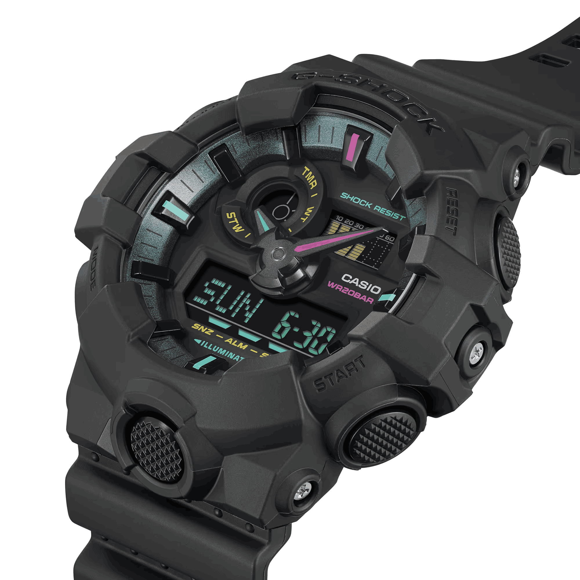 GA-700MF-1A l G-Shock Multi-Fluorescent Accents Series l G-SHOCK