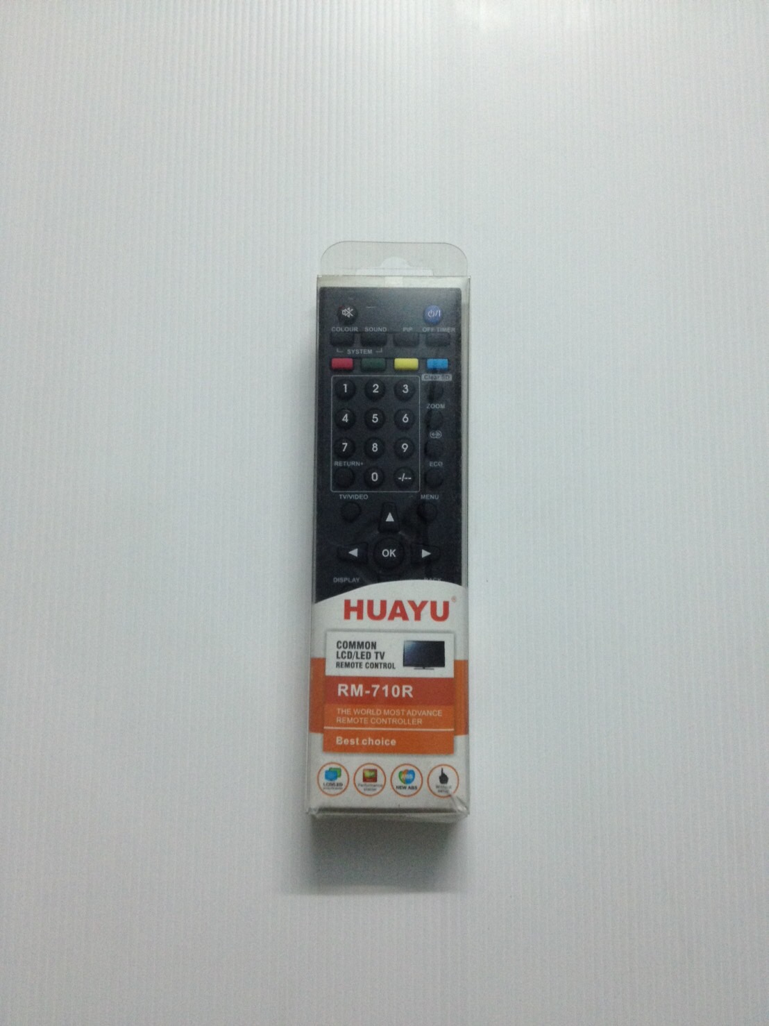 รีโมทรวมแอลซีดี LCD JVC HAUYU ​RM-710R ใช้ได้ทุกรุ่น