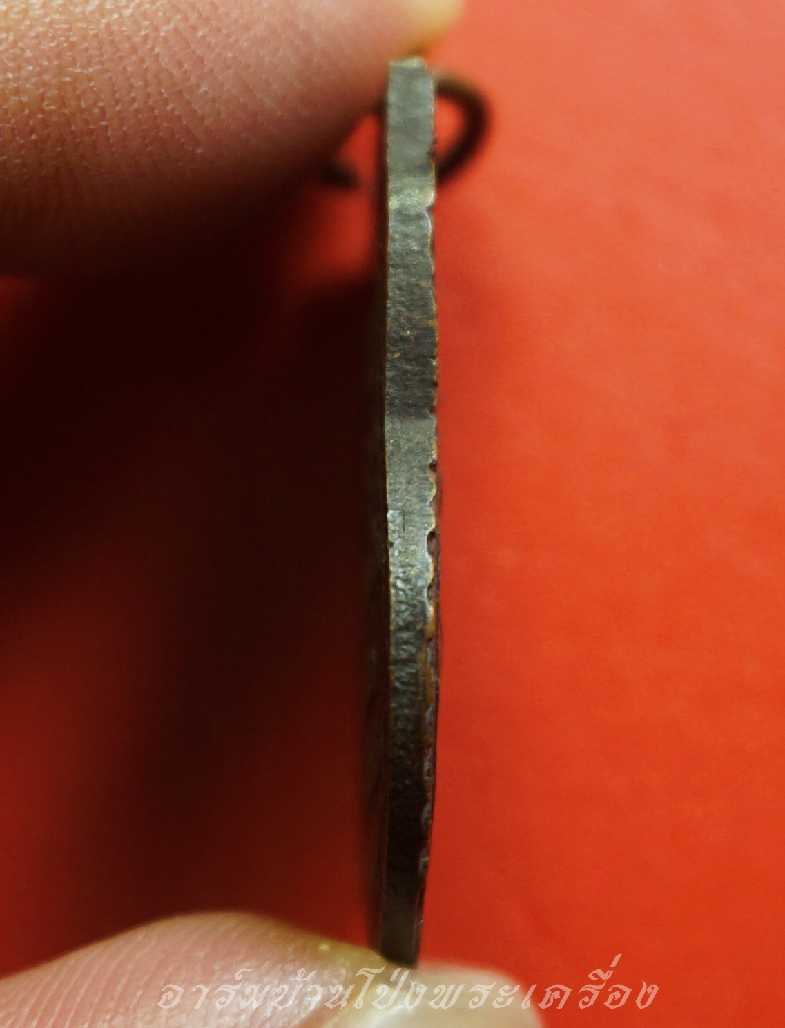 หลวงพ่อพุฒ วัดกลางบางพระ รุ่นไม้เท้า เลื่อนสมณศักดิ์ ปี๒๕๓๓ เนิ้อทองแดง(องค์ที่1)