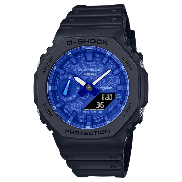 GA-2100BP-1A l G-Shock l Blue Paisley Series l ของใหม่แท้100%