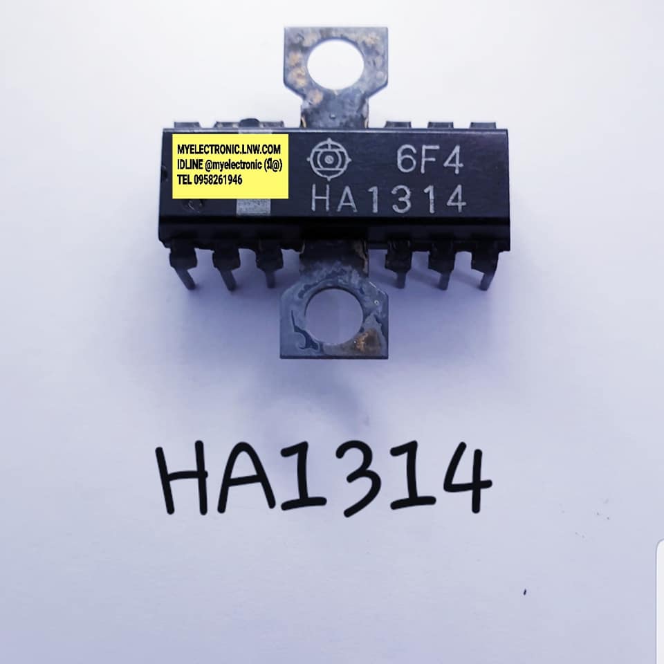 HA1314ยี่ห้อHITTACHI ตัวถังDIP12ขาปีกราคาตัวละ