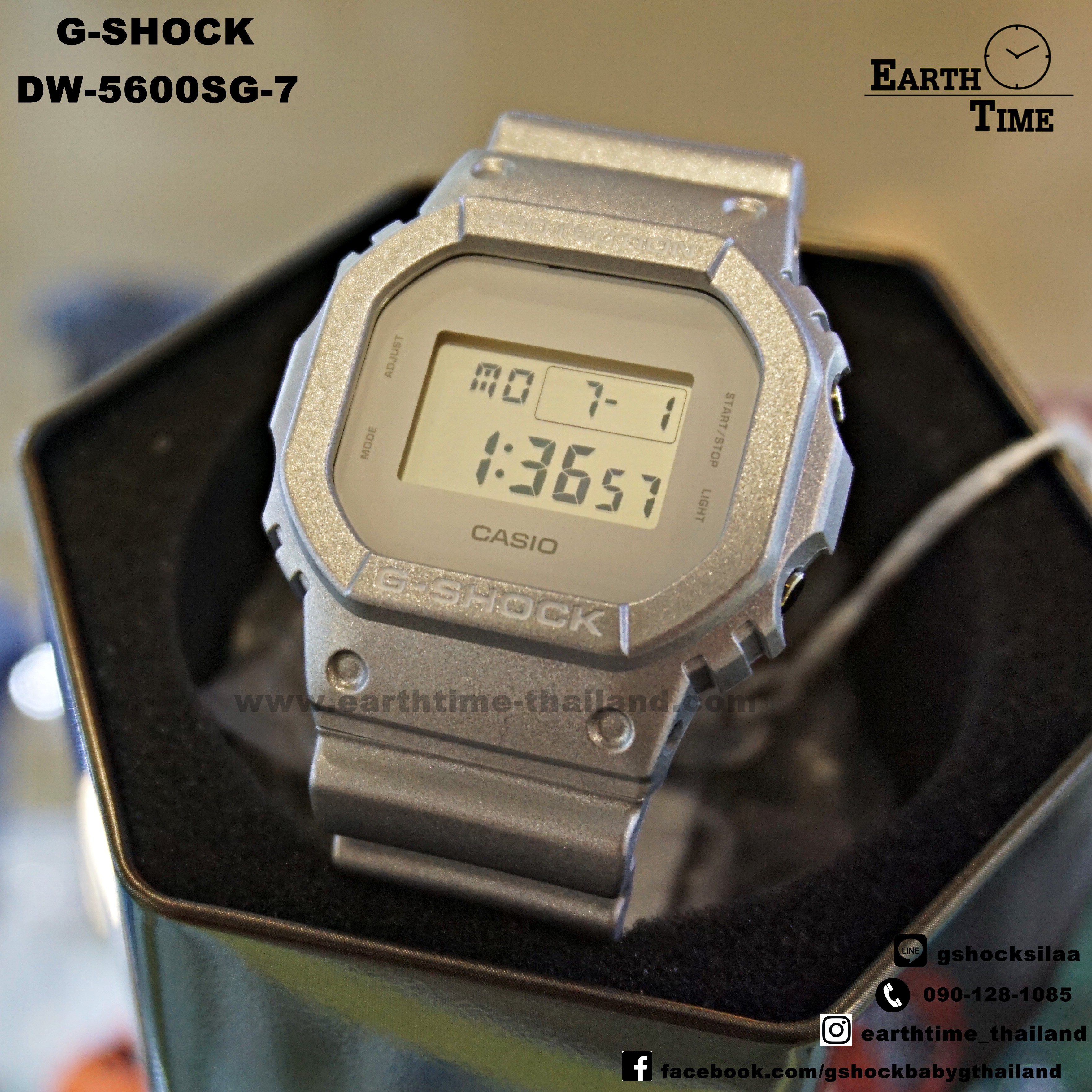 G-Shock ของใหม่แท้100% รับประกัน 1 ปี DW-5600SG-7DR
