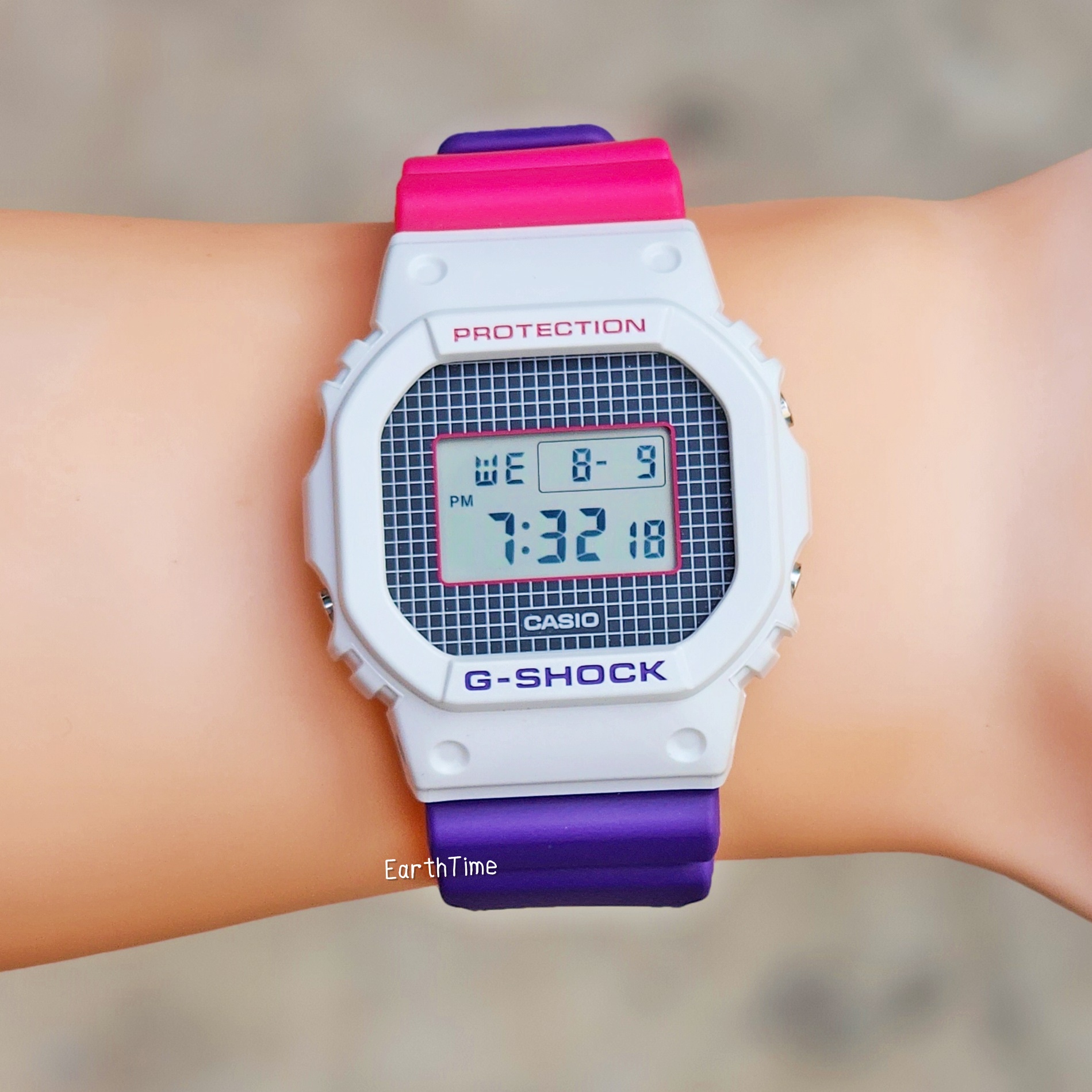 G-Shock Purple-Pink Throwback 1990s Series ของใหม่แท้100% DW-5600THB-7