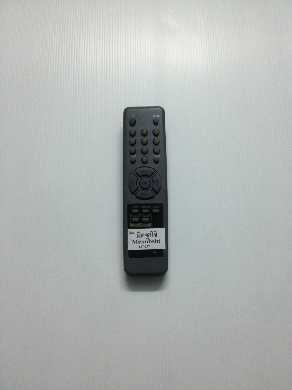 ​รีโมททีวีมิตซูบิชิจอธรรมดา Mitsubishi MI-1