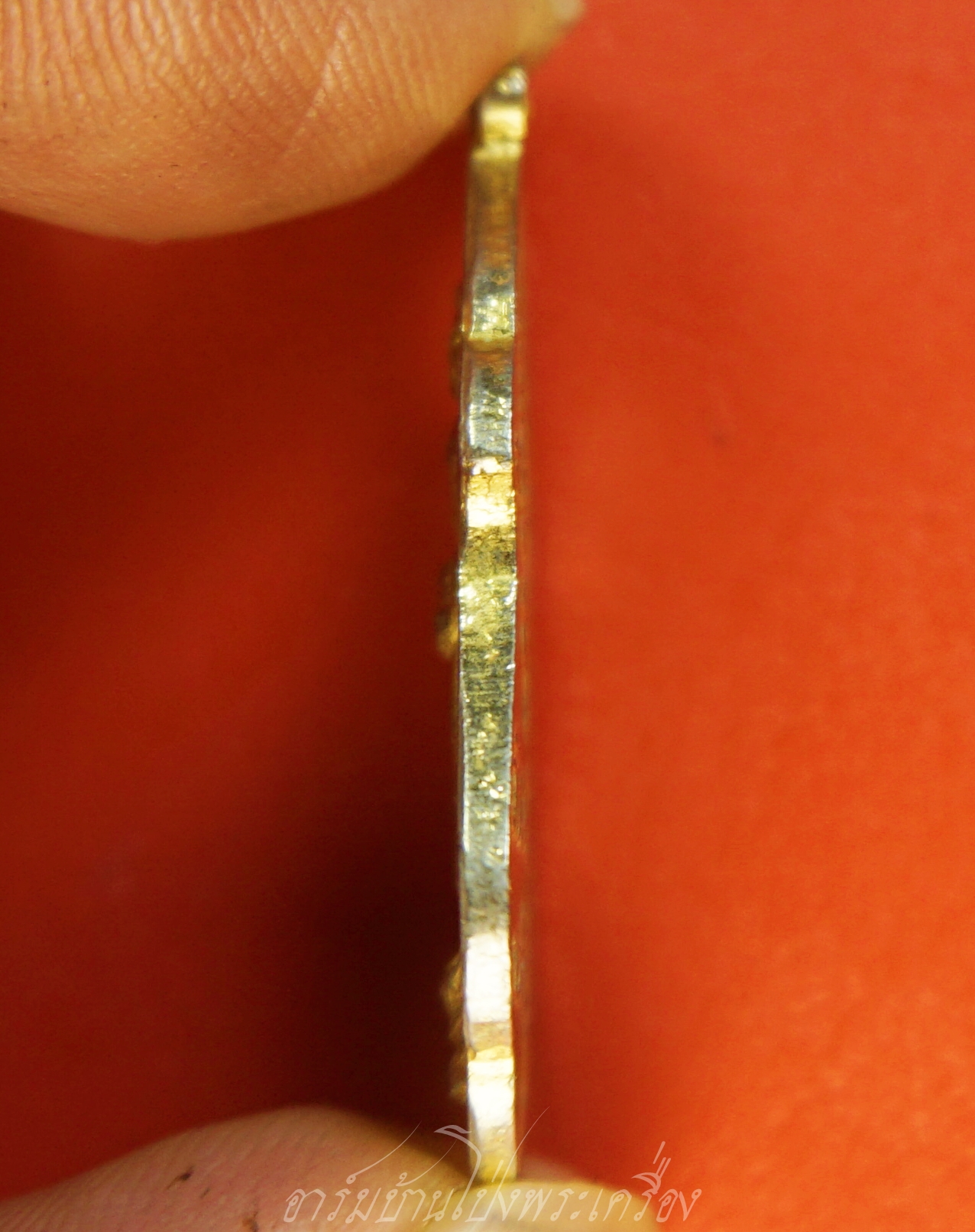 พระพุทธ วัดบางแพใต้ จ.ราชบุรี ปี๒๕๒๕ เนื้อกะไหล่ทอง(องค์ที่1)