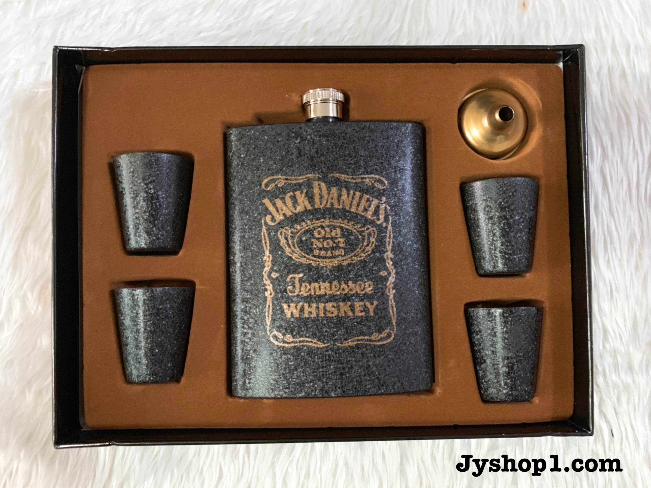 ชุดขวดเหล้า Jack Daniels สีดำ