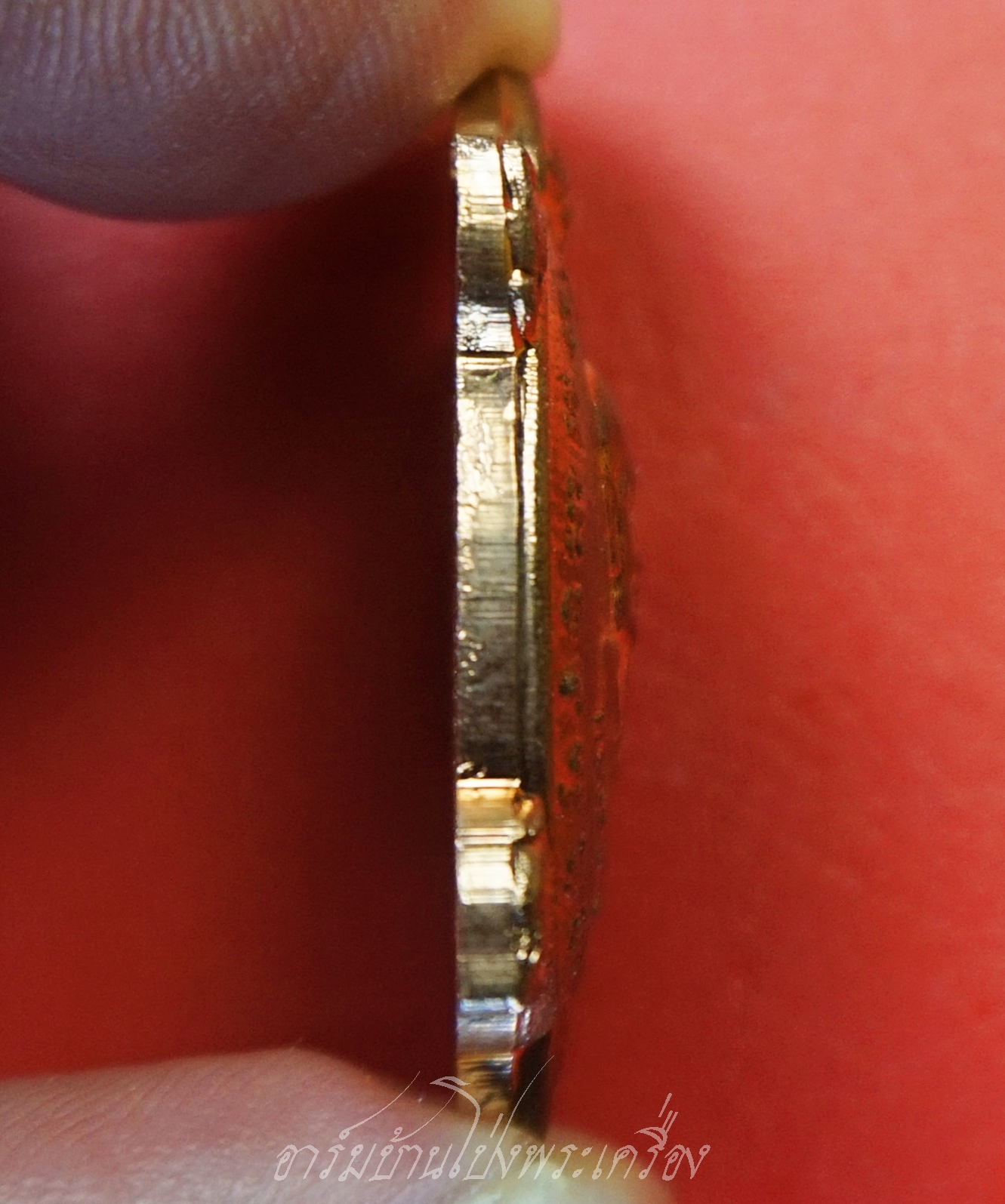 หลวงปู่สาย วัดหนองรี พญาเต่าเรือน พิมพ์กลาง ปี๒๕๖๐ เนื้อทองแดงผิวไฟ ตอกโค๊ต(องค์ที่1)