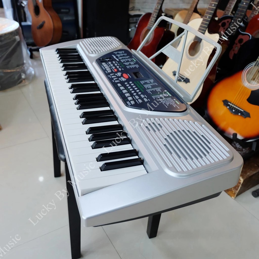 Keybord คีย์บอร์ด 54 คีย์ ANGELET XTS-5469 คีย์มาตรฐาน Design USA. มีฟังก์ชั่นครบครัน พร้อมไมค์