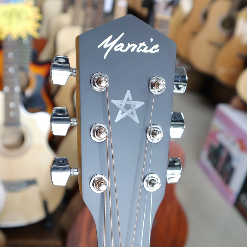 Mantic GT-1DC กีต้าร์โปร่ง ขนาด 41 นิ้ว พร้อม กระเป๋า จูนเนอรื ปิ๊ก