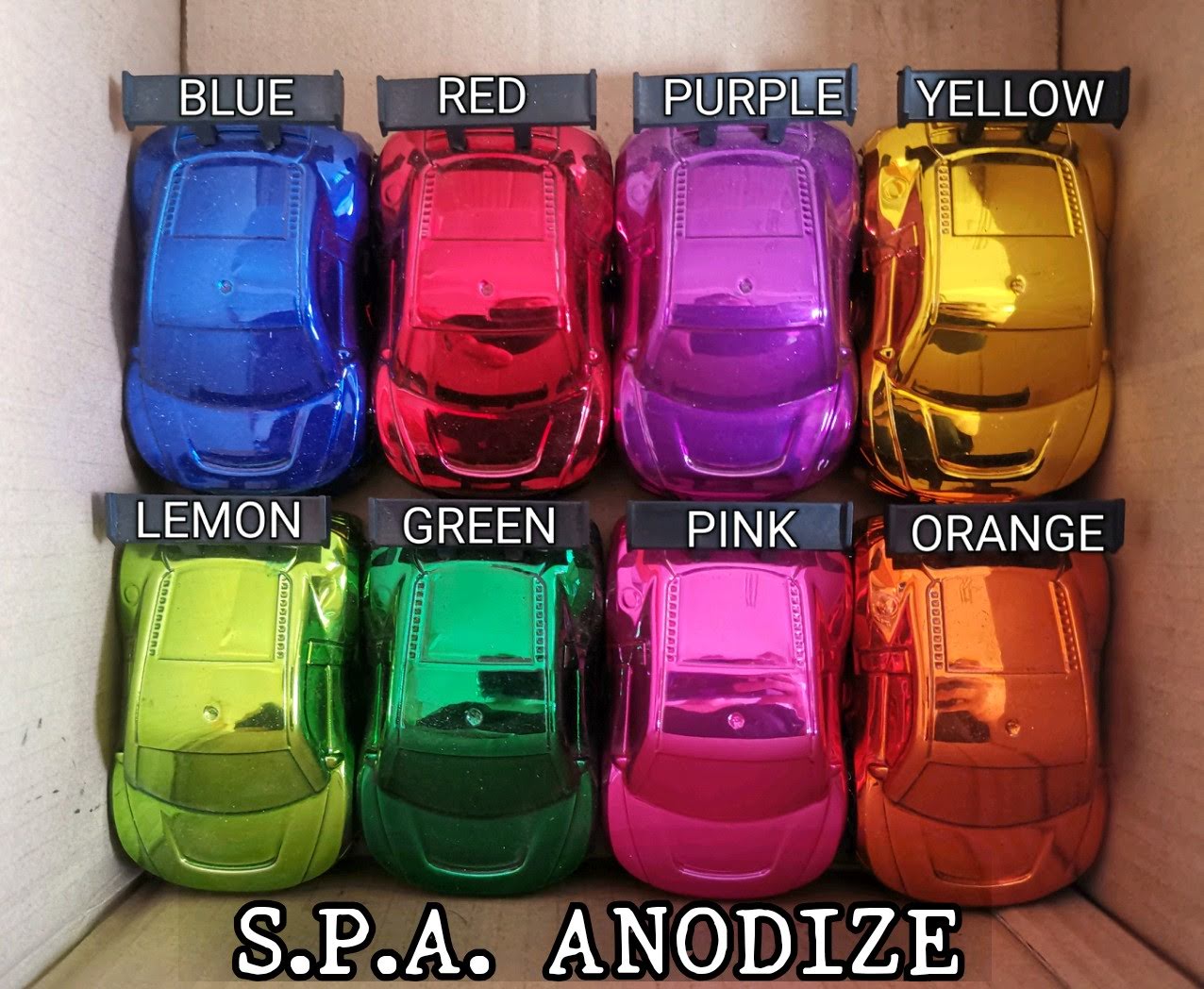 สีไดร์สเขียวมะนาว Ano-Lemon Green