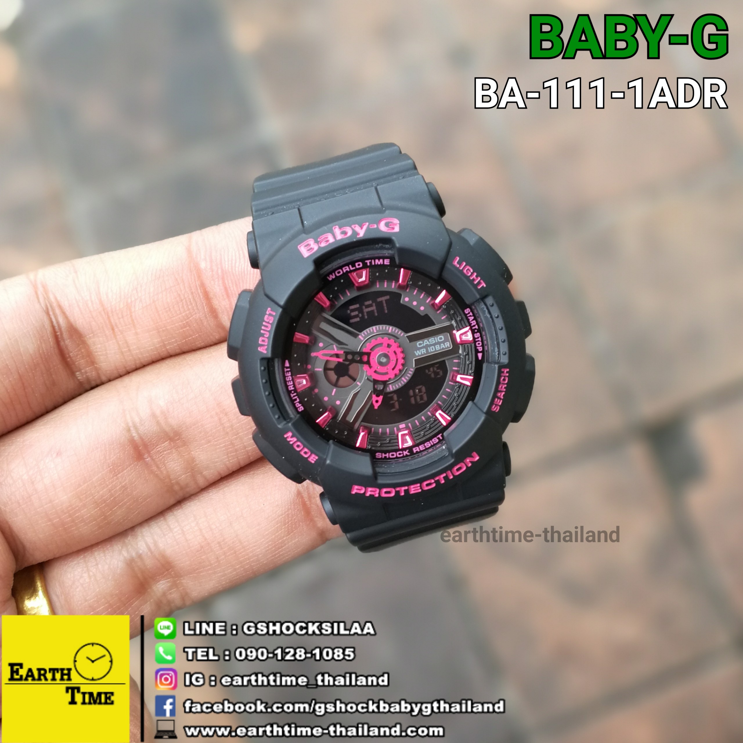 Baby-G ของใหม่แท้100% รับประกัน 1 ปี BA-111-1ADR