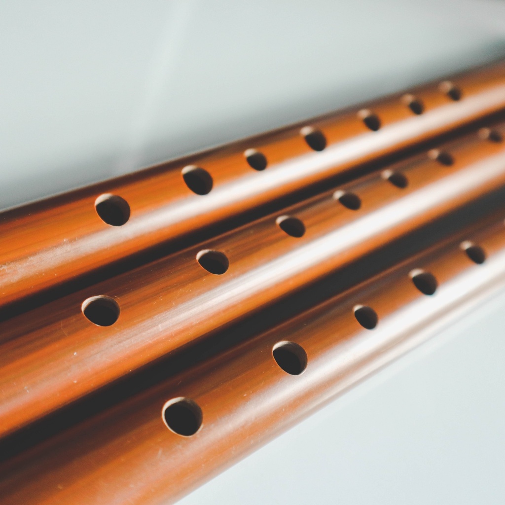 [พร้อมส่ง] ขลุ่ยเพียงออลายไม้ คีย์ไทย ขลุ่ย เสียงมาตรฐาน งาน High end