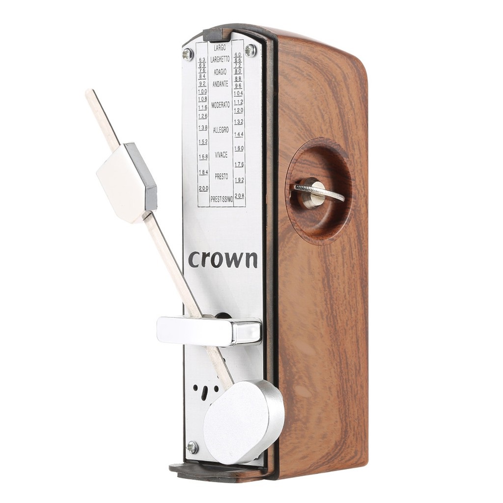 เมโทรโนม Metronome ขนาดเล็กแบบพกพาความสูง 11 ซม. สําหรับเครื่องดนตรีเปียโนกีตาร์ไวโอลินอูคูเลเล่