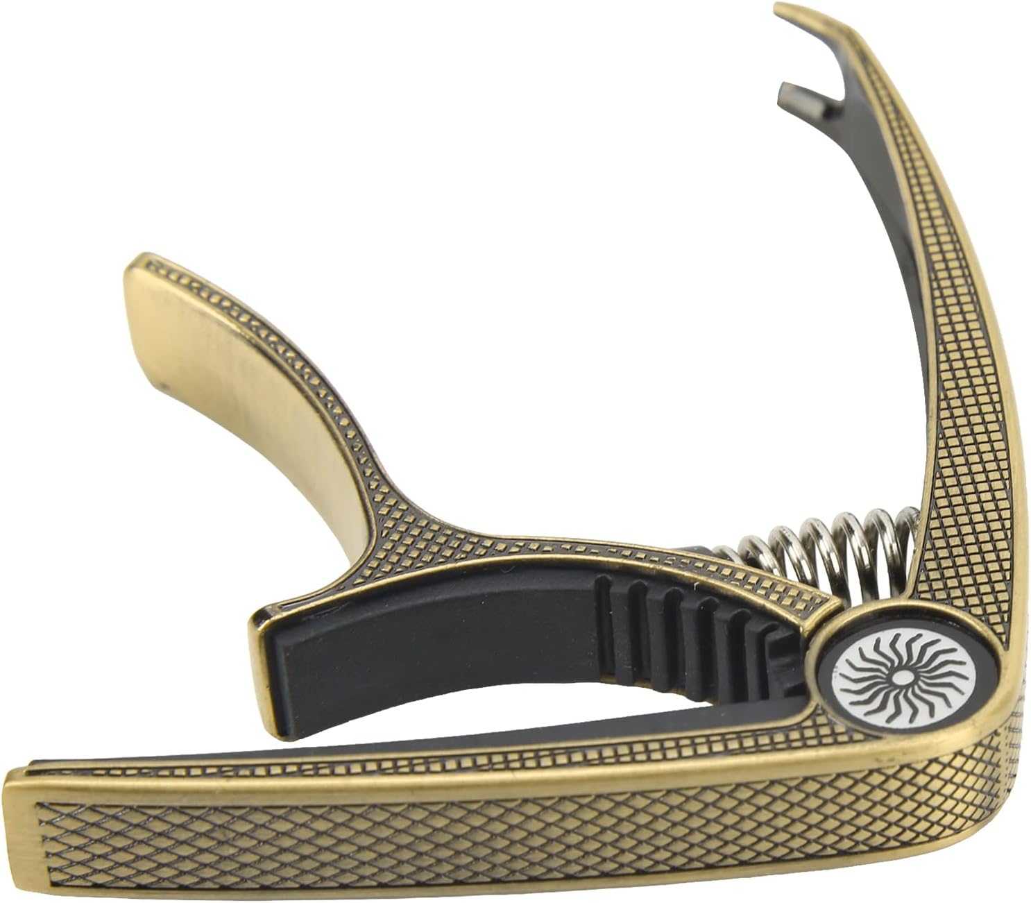 คาโป้โลหะเกรดพรีเมียม สีทอง ปลายคาโป้ใช้ดึงหมุดได้ วัสดุอย่างดี แข้งแรง ทนทานพิเศษ