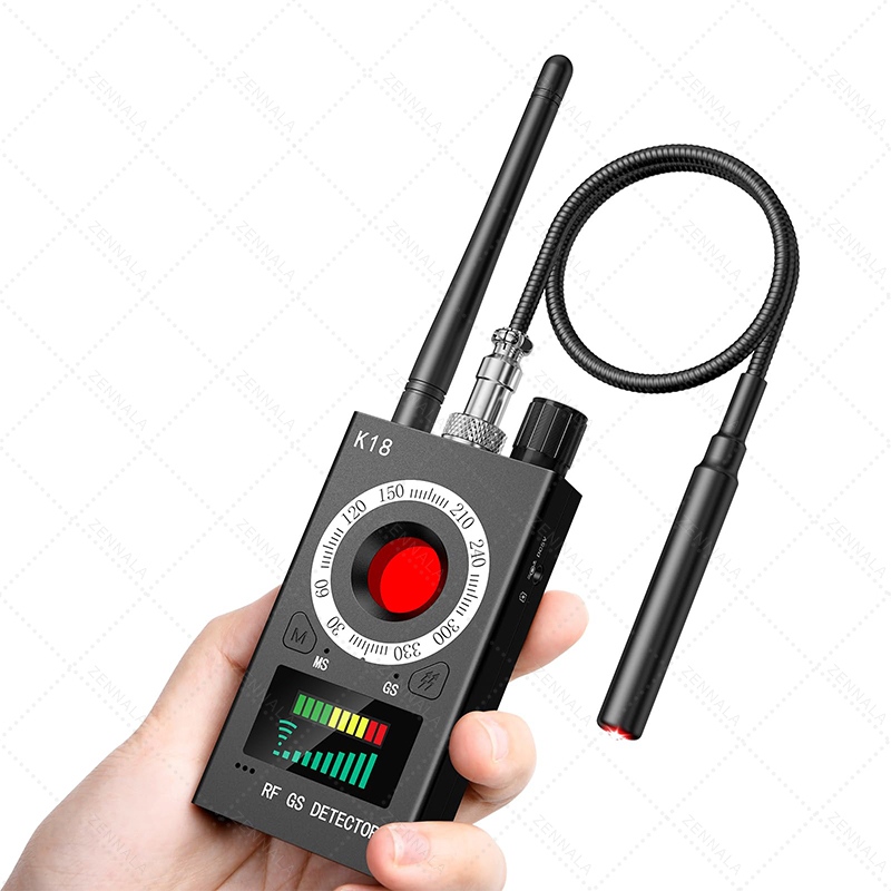 เครื่องตรวจจับกล้องแอบถ่าย + เครื่องดักฟัง แม่เหล็ก รุ่น K18