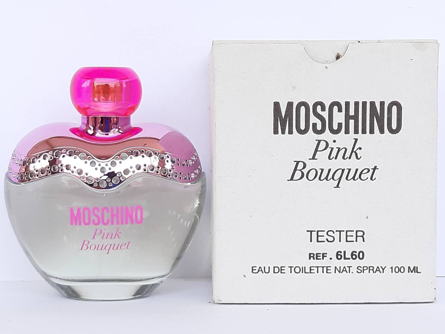 Tester Moschino Pink Bouquet EDT 100ml. น้ำหอมแท้ 100%