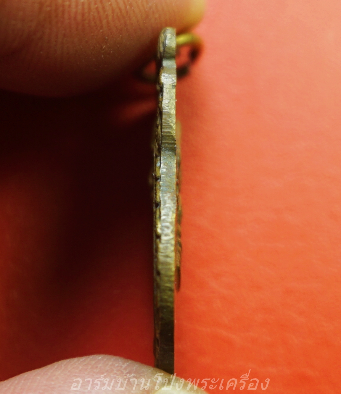 หลวงพ่อผ่อง วัดหนองบัว พระประจำวันเสาร์ เนื้อฝาบาตร(องค์ที่5)