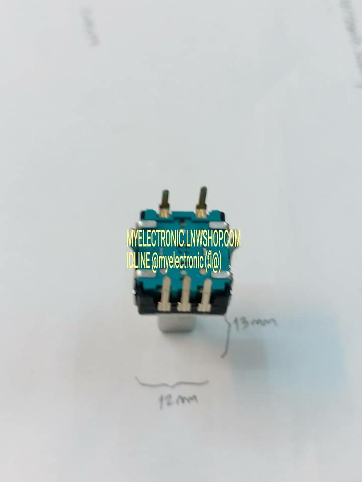 โวลุ่มENCODEDERเอ็นโค็ดเดอร์ขนาดฐาน12x13mmขนาดแกน+เกลียวยาว15mmราคาตัวละ