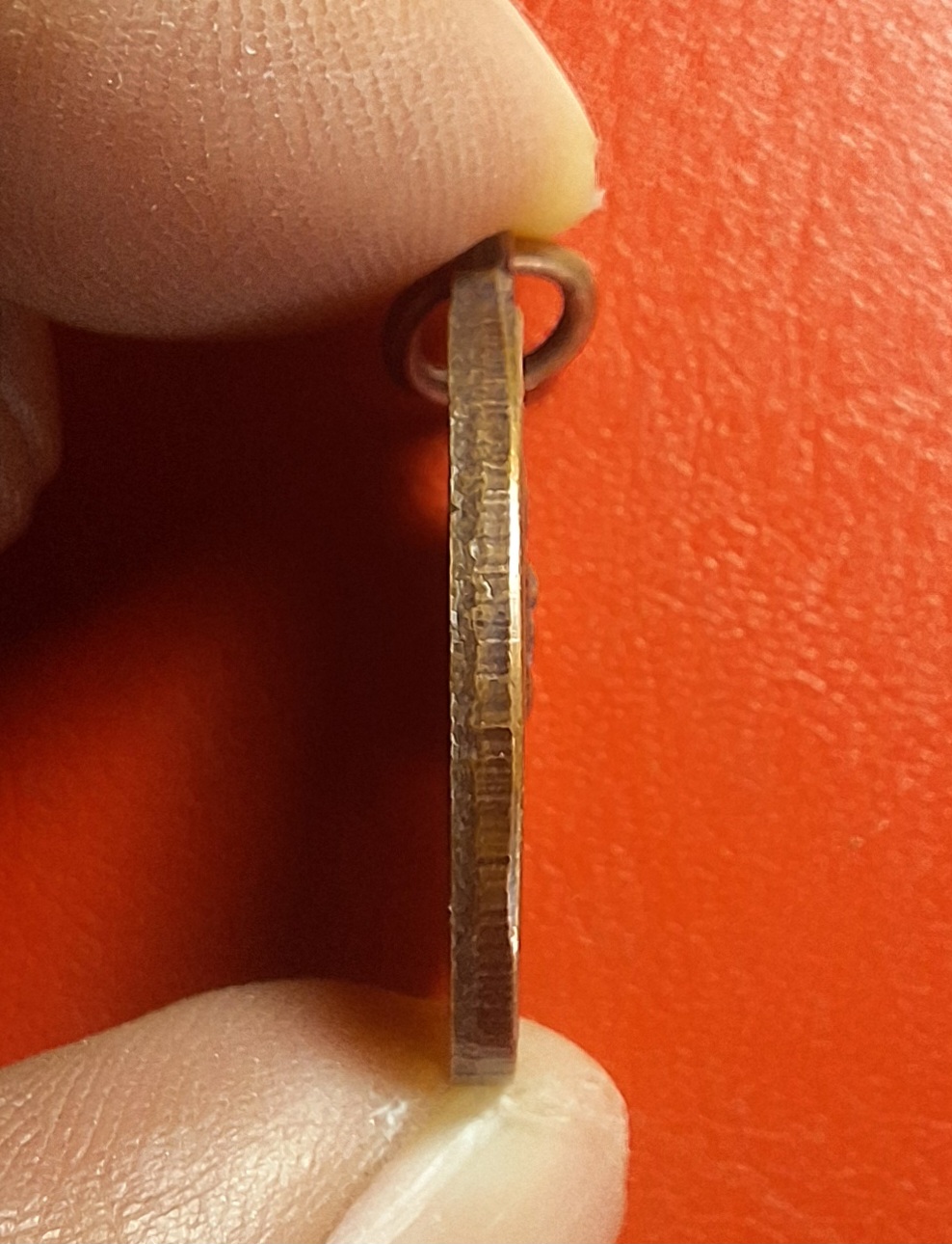 หลวงพ่อหวล ออก วัดใหม่ต้นกระทุ่ม เนื้อทองแดงรมดำ(องค์ที่4)