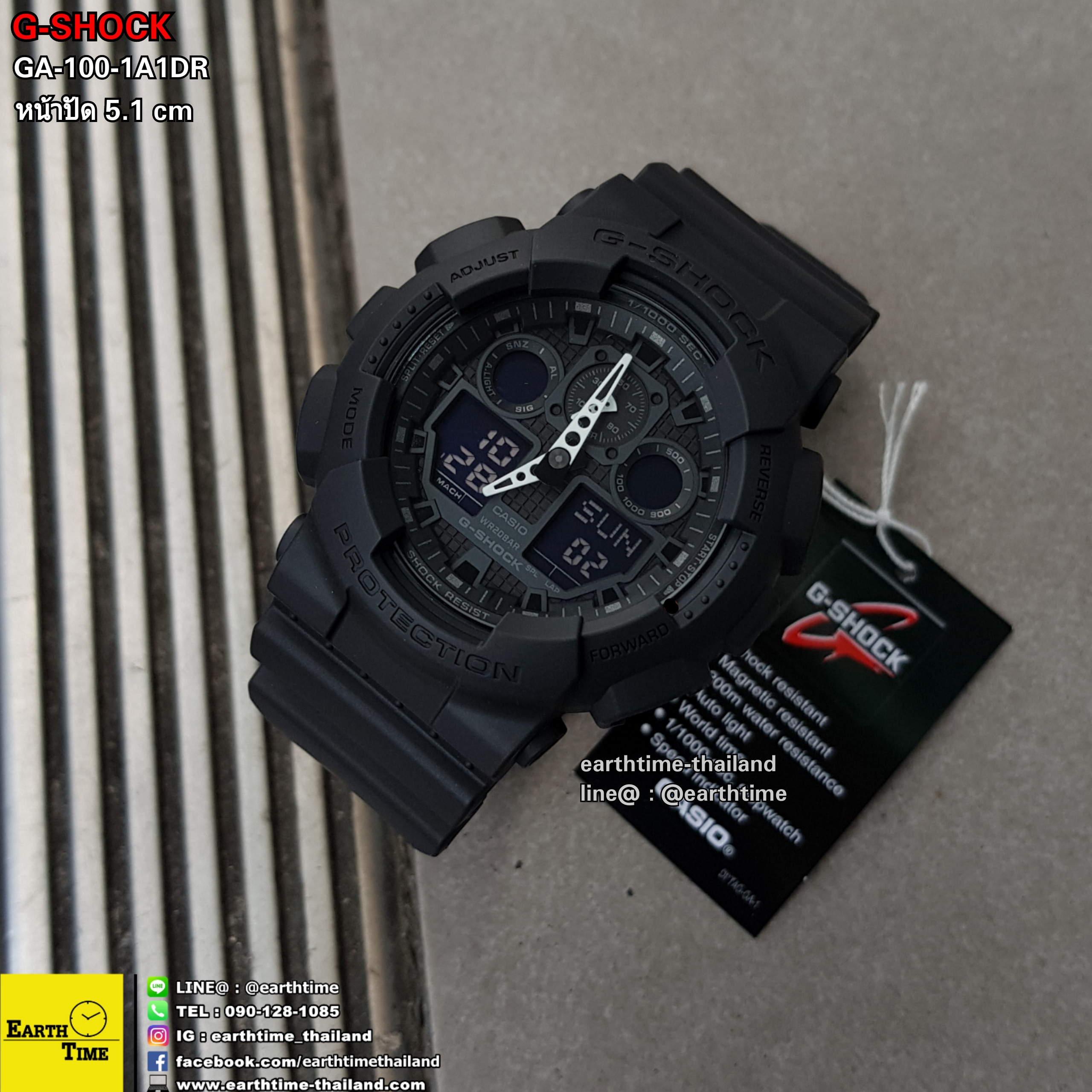 GA-100-1A1 G-Shock ของใหม่แท้100% รับประกัน 1 ปี