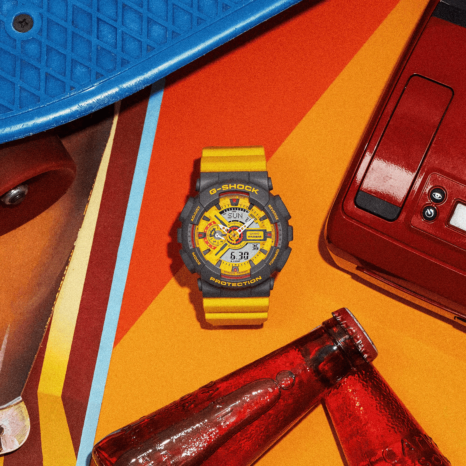 GA-110Y-9A l Classic Yellow G-Shock Series l G-SHOCK