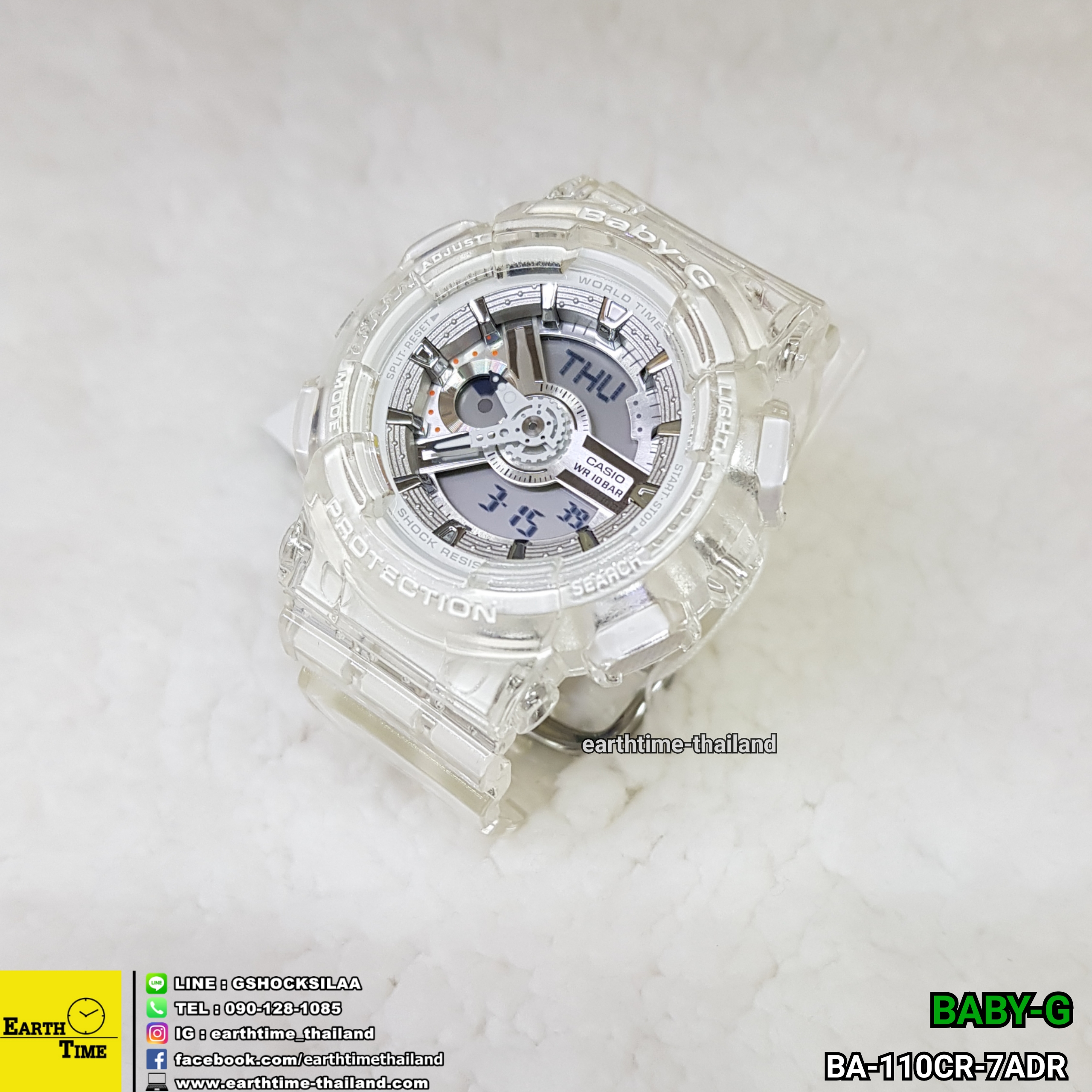 Baby-G Coral Reef Color ของใหม่แท้100% รับประกัน 1 ปี รุ่น BA-110CR-7ADR