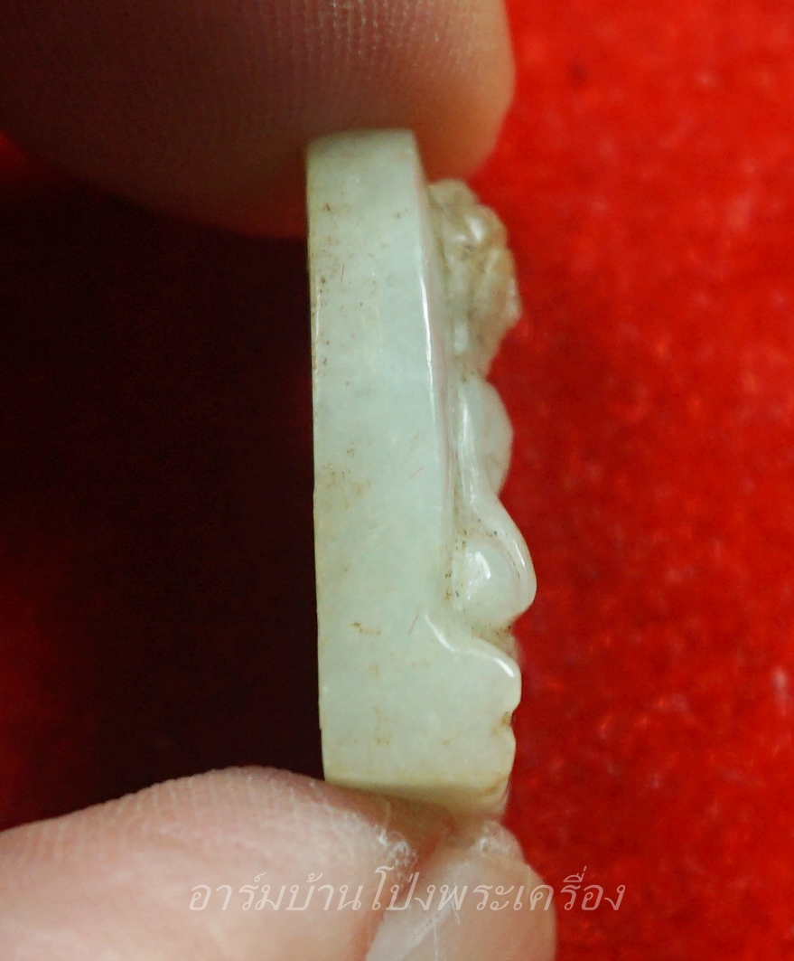 หลวงพ่อขันธ์ วัดพระศรีอารย์ พระหยกขาว พร้อมกล่องเดิม(องค์ที่14)