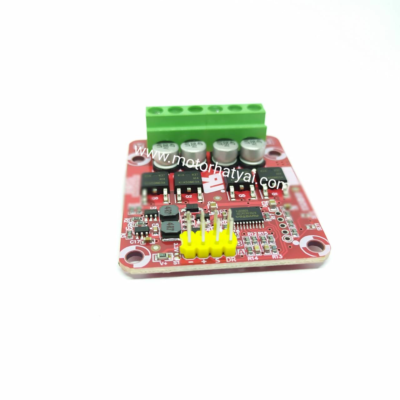 บอร์ดขับมอเตอร์ 5-24v 10A(Max) ต่อมอเตอร์ได้ 2 ตัว ต่อกับรีโมท RC ได้ (ESC) **สปีด2สาย**