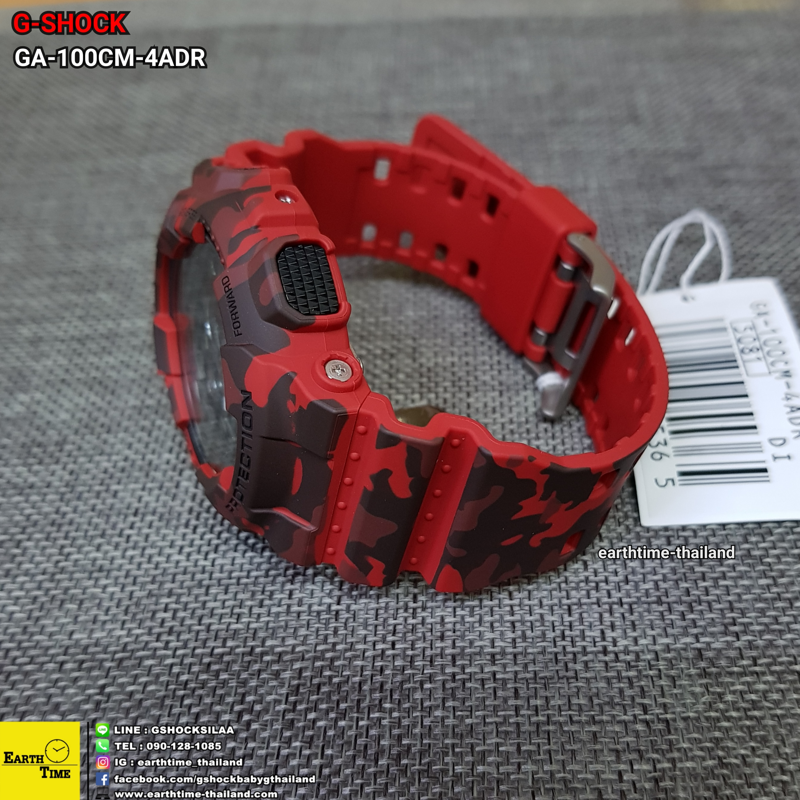 G-Shock ของใหม่แท้100% รับประกัน 1 ปี GA-100CM-4ADR