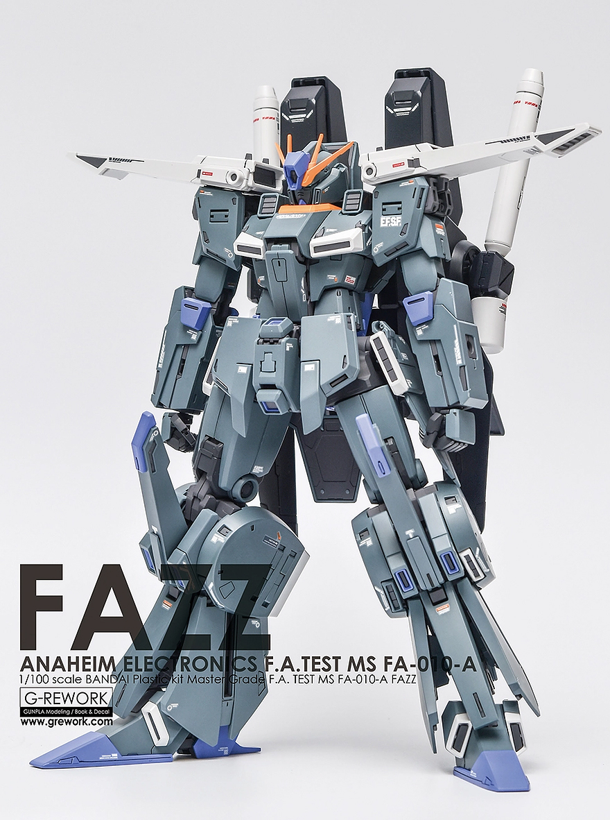 Water Decal 004 MG1/100 Full Armor ZZ Gundam ยี่ห่อ Ghost-Decal