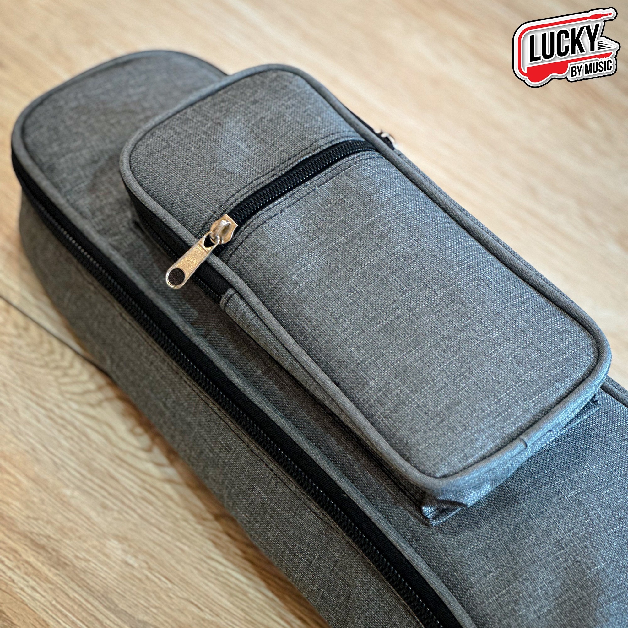 กระเป๋ากีตาร์โปร่ง ผ้ายีนส์ NAMI 12 มิล ซอฟเคสกีต้าร์โปร่งขนาด 36 นิ้ว มีที่รองก้น/รัดคออย่างดี