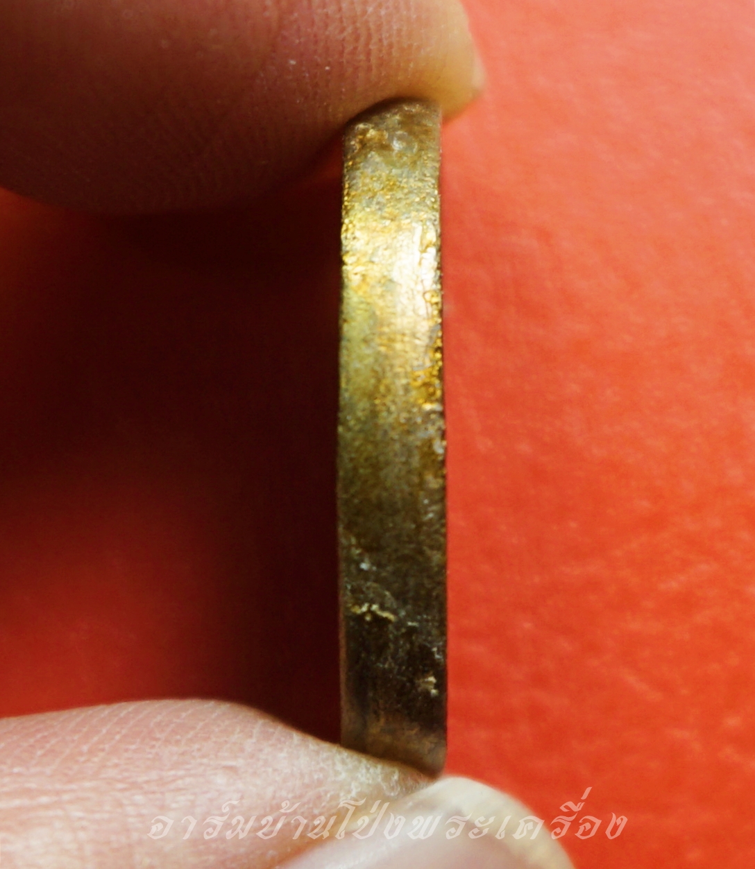 หลวงพ่ออโนทัย วัดจันทาราม เหรียญหล่อ เนื้อฝาบาตร ตอกโค๊ตด้านหน้า(องค์ที่1)